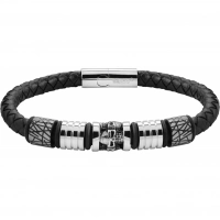 Браслет Zippo Five Charms Leather Bracelet с 5 шармами (22 см) купить в Балашихе