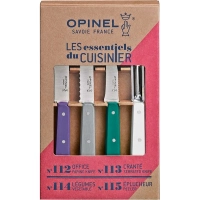 Набор ножей Opinel Les Essentiels Art deco, нержавеющая сталь, (4 шт) купить в Балашихе