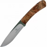 Нож с фиксированным клинком Arno Bernard Buffalo, сталь N690, рукоять Spalted Maple купить в Балашихе