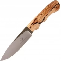 Нож с фиксированным клинком Arno Bernard Cheetah, сталь N690, рукоять Spalted Maple купить в Балашихе