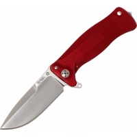 Нож складной LionSteel SR11A RS RED, сталь Uddeholm Sleipner® Satin Finish, рукоять алюминий (Solid®), красный купить в Балашихе