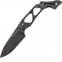 Шейный нож Cormorant Apex Blackwash Realsteel, сталь 14C28N, рукоять карбон купить в Балашихе