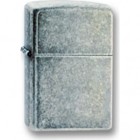 Зажигалка ZIPPO Antique Silver Plate, латунь с покрытием ™Plate, серебристый, матовая, 36х12×56 мм купить в Балашихе