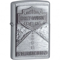 Зажигалка ZIPPO Harley-Davidson® Легенда, с покрытием Street Chrome™ купить в Балашихе