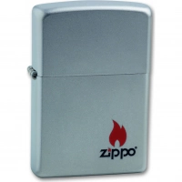 Зажигалка ZIPPO Satin Chrome, латунь с ник.-хром. покрыт., серебр., матовая, 36х56х12 мм купить в Балашихе